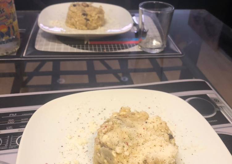 Risotto de setas con mucho amor