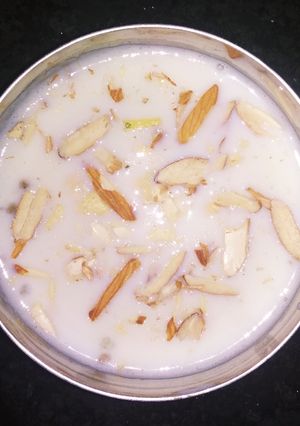 A picture of Sabodana ki kheer.