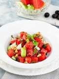 Salad dưa hấu