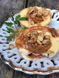 Una foto de Cheesecake fit de dulce de leche