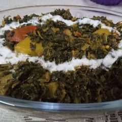 A picture of Methi aloo.