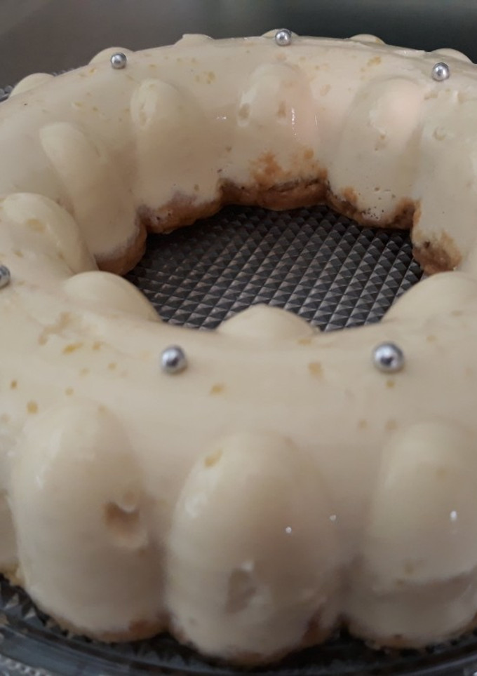 Una foto de Tarta fresca de limón con Thermomix