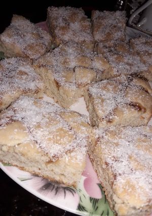 صورة لوصفة حلوة للقهوة بنينة وطرية ❤