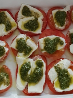 Una foto de Ensalada Capresa fresca