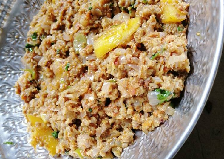 Recipe of Super Quick Homemade Qeema fry