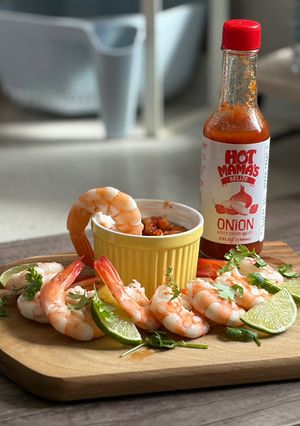 貝里斯雞尾酒蝦 的食譜成品照片