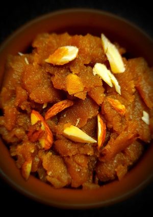 A picture of Aata Halwa | Kada Prasad | Gurudwara Prasad |.