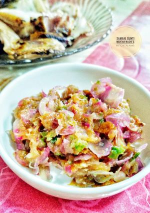 Foto resep Sambal Sunti Mentah