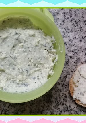 Una foto de Crema de roquefort