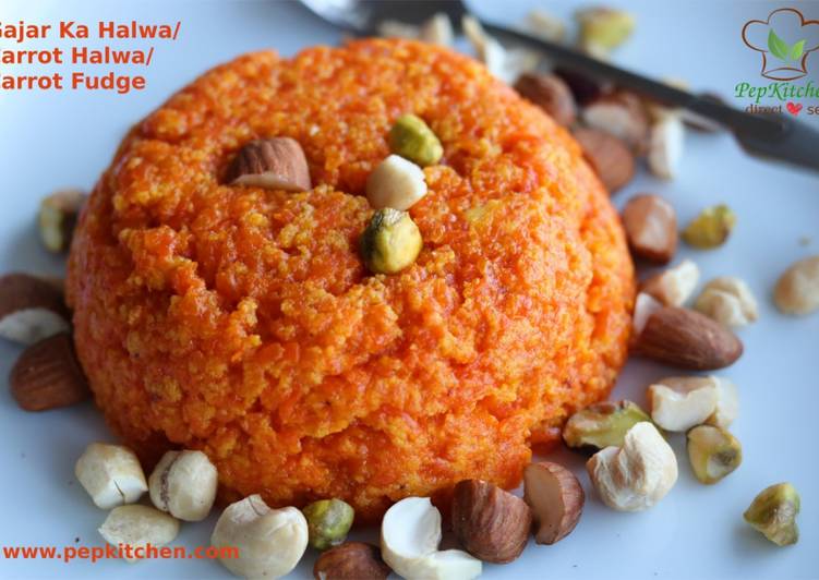 Recipe of Award-winning Gajar Ka Halwa/Carrot Halwa/Carrot Fudge