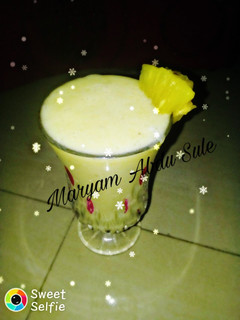 A picture of Homemade Tropical Smoothie.
