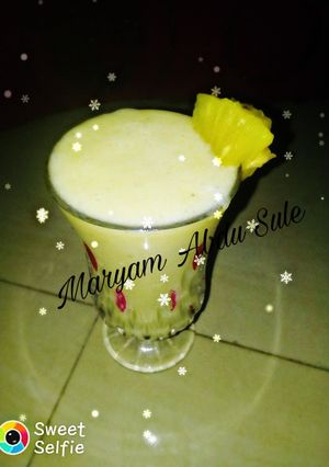 A picture of Homemade Tropical Smoothie.