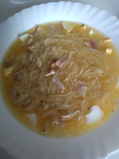 Una foto de Sopa de picadillo