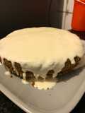 Carrot cake en sartén (pastel de zanahoria) FIT