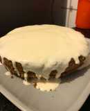 Carrot cake en sartén (pastel de zanahoria) FIT
