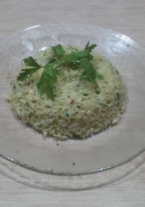 Una foto de Arroz con perejil