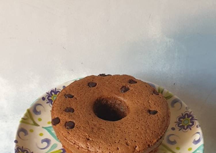 Resep Mini Dark Choco Chiffon Cake Anti Gagal