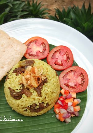 Foto resep Nasi kebuli sapi magicom