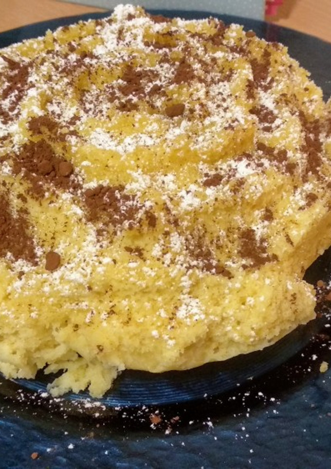 Una foto de Bizcocho "migoso" de aceite y limón sin horno (sin lactosa)