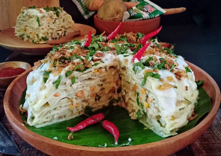 Langkah Mudah untuk Membuat 💕Wadai Ipau (khas banjar) Anti Gagal