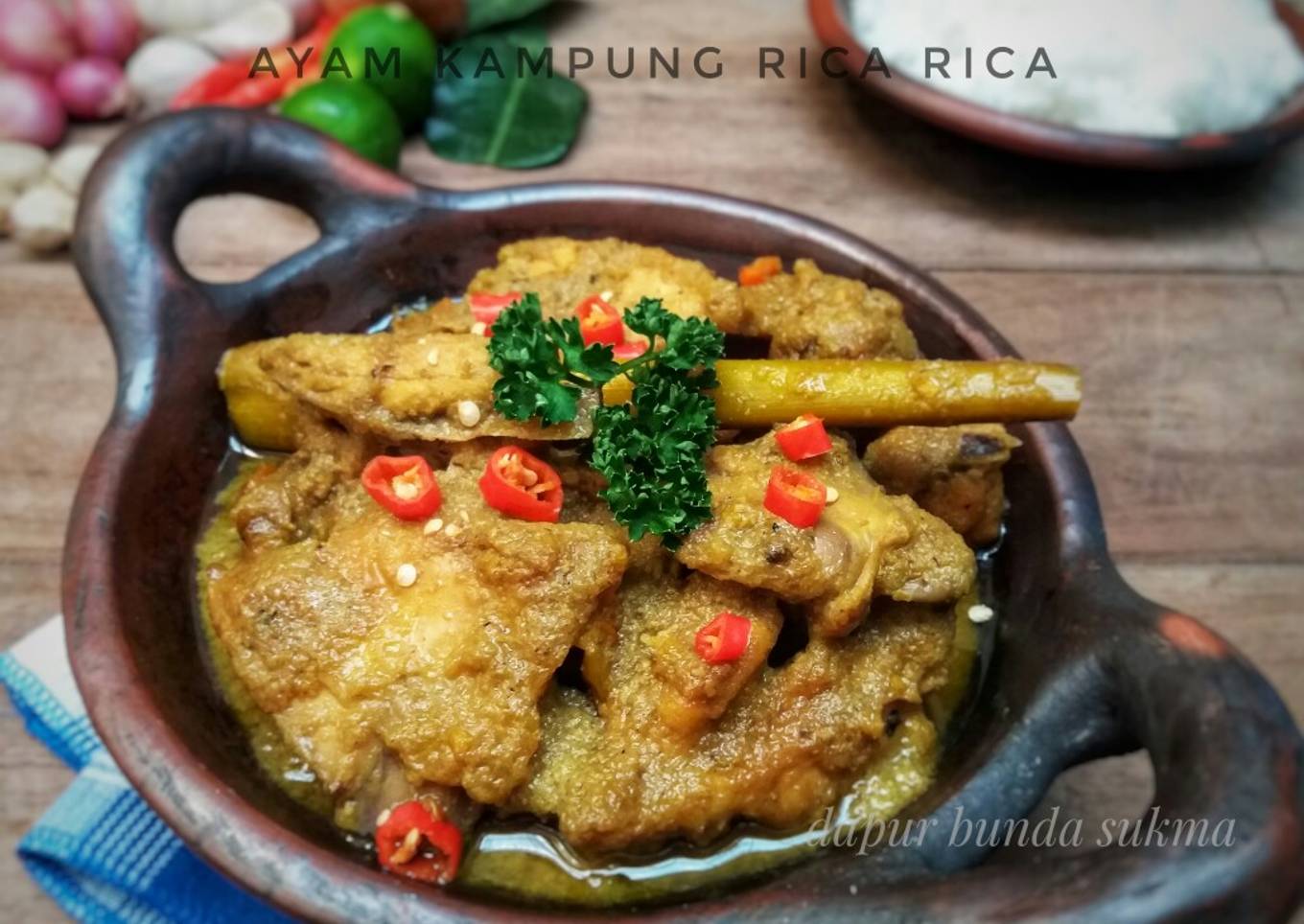 Ayam kampung rica-rica