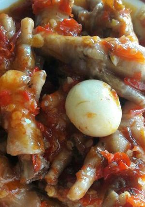 Foto resep Ceker mercon keto