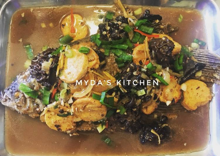 Resep Gurame Tausi yang lezat dan Mudah Dibuat