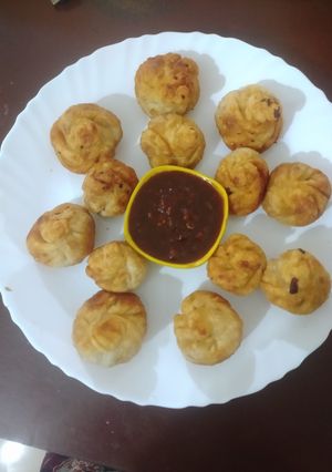 फ्राई मोमोज (Fry momos recipe in Hindi) रेसिपी मुख्य फोटो