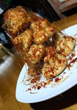Una foto de Croquembouche