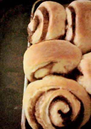 A picture of Chocolate pinwheel.