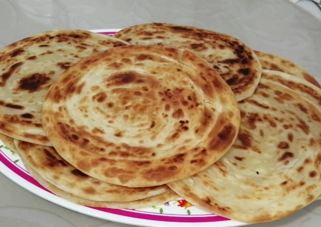 Ghee and coconut milk chapat