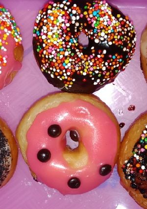 Foto resep Donat menul tanpa telur 😍