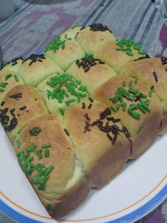 Foto resep Roti sobek pandan