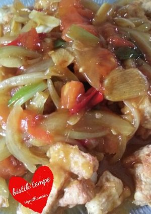Foto resep Bistik tempe rumahan