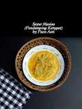 Sayur manisa (Pendamping Lontong atau Ketupat Lebaran)