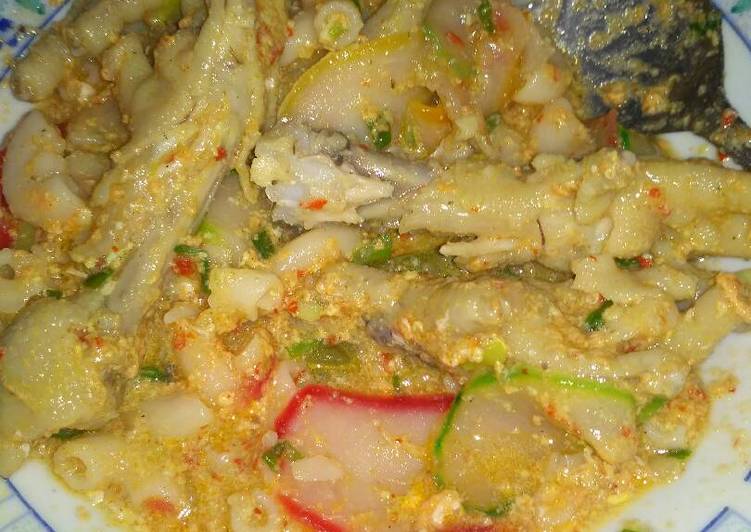 Cara Gampang Membuat Seblak macaroni ayam ceker handmade by me Anti Gagal