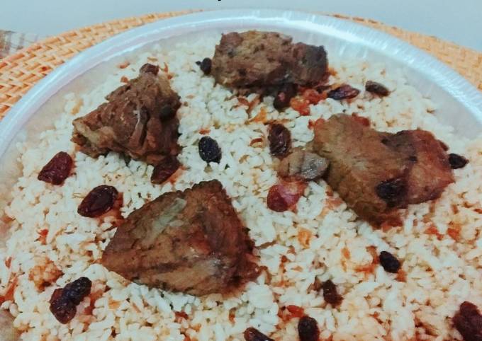 Cara Buat Nasi kabuli magic com Bunda Pasti Bisa