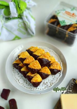 Foto resep Kaastangel Cokelat Ekonomis (TANPA telur, mixer, cetakan, oven)