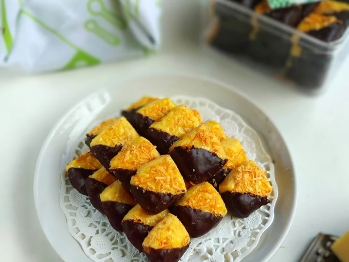 Cara Mudah Membuat Resep Kaastangel Cokelat Ekonomis (TANPA telur, mixer, cetakan, oven) yang  Bikin Ketagihan Anti Ribet, Uenak Banget