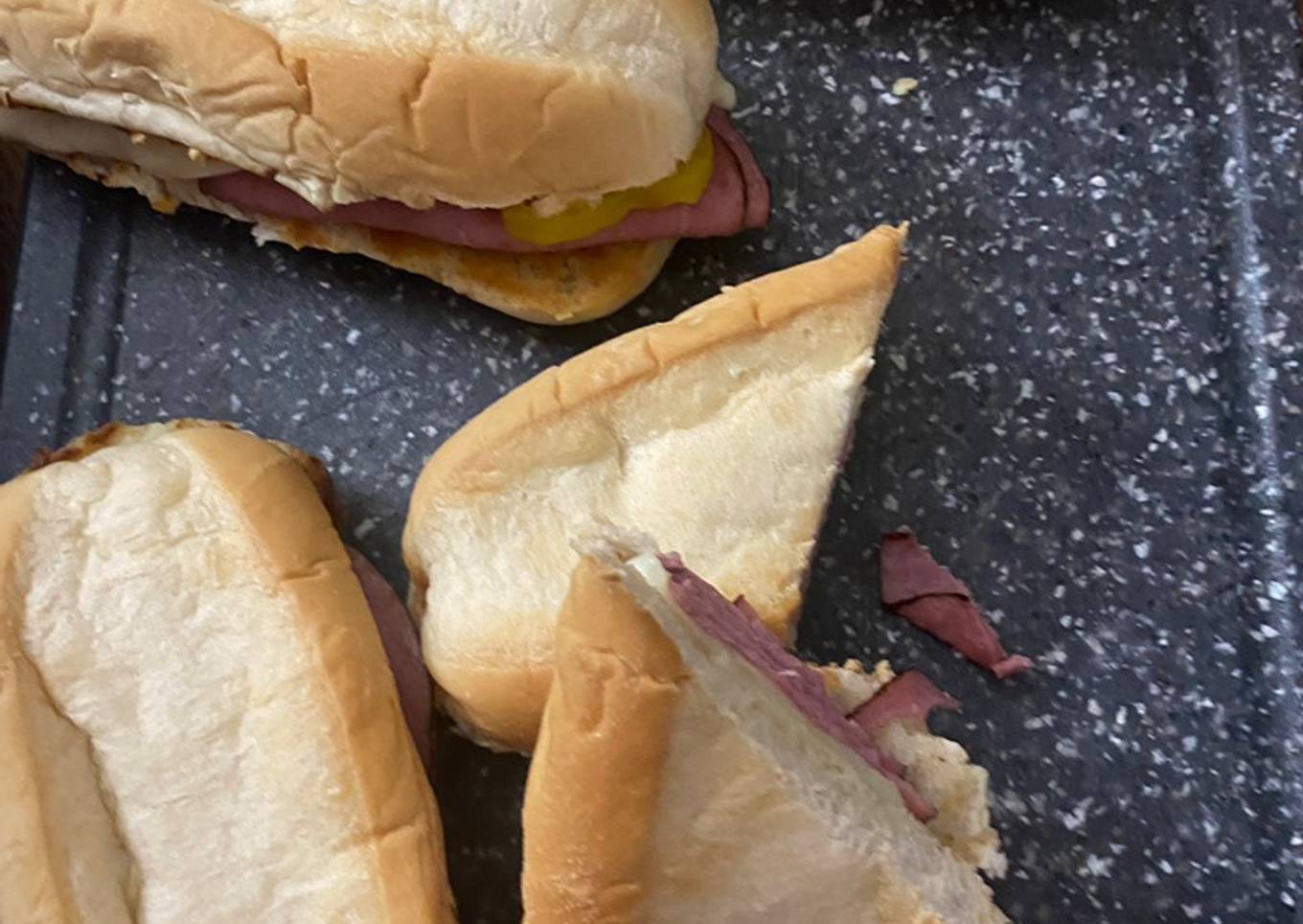 Roast beef sandwiches