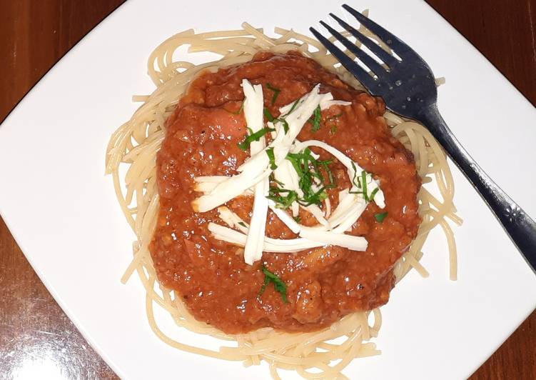 Resep Spaghetti Bolognese, Enak