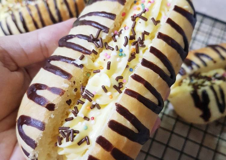 Resep 120. Roti Isi Butter Cream Anti Gagal