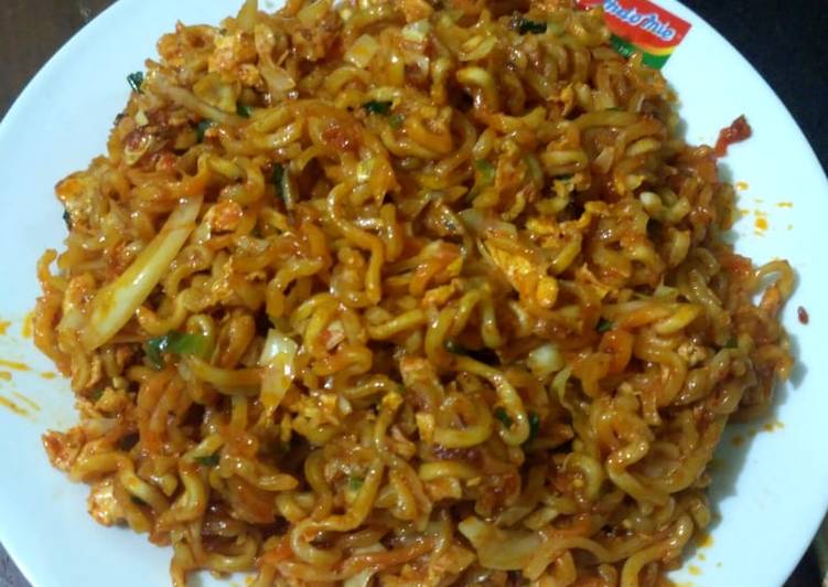 Indomie goreng Aceh mak nyooss😊😊
