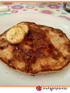 Φωτογραφία της συνταγής Pancakes με μπανάνα