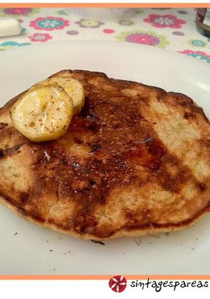 Φωτογραφία της συνταγής Pancakes με μπανάνα