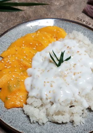 Foto resep MANGO STICKY RICE / Ketan Mangga