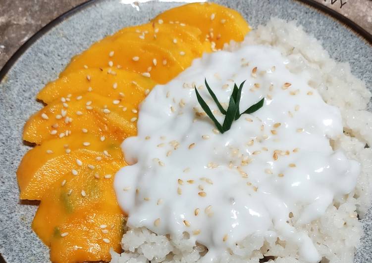 Resep Mango Sticky Rice Ketan Mangga Oleh Dapurvy Cookpad