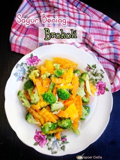 Foto resep Sayur Bening Brokoli