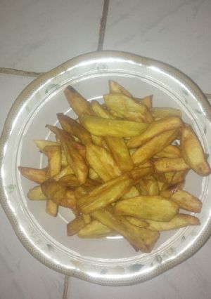 A picture of Fried sweet patato.