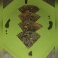 A picture of Chocolate dry fruits paratha.